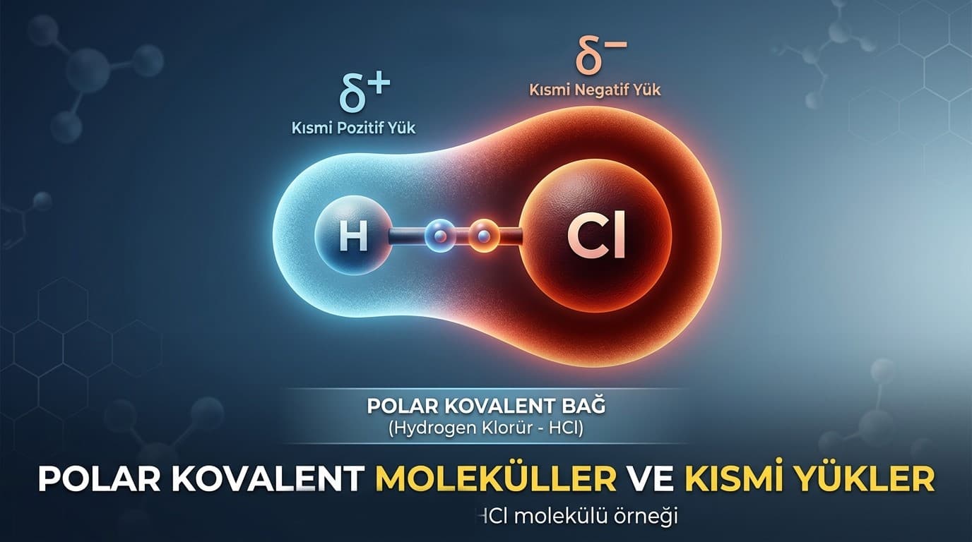 Polar Kovalent Bağ Nedir?