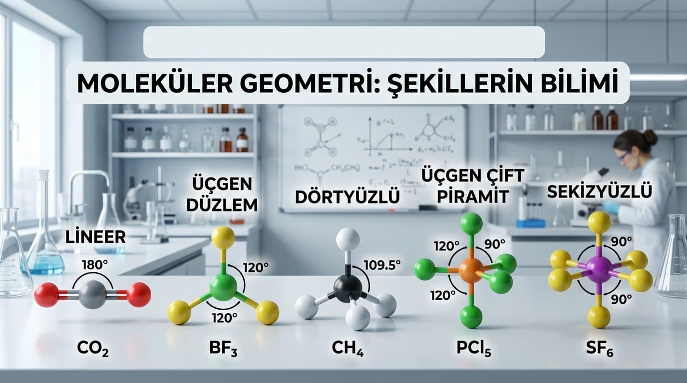 VSEPR Teorisi Nedir? (Molekül Geometrisi)
